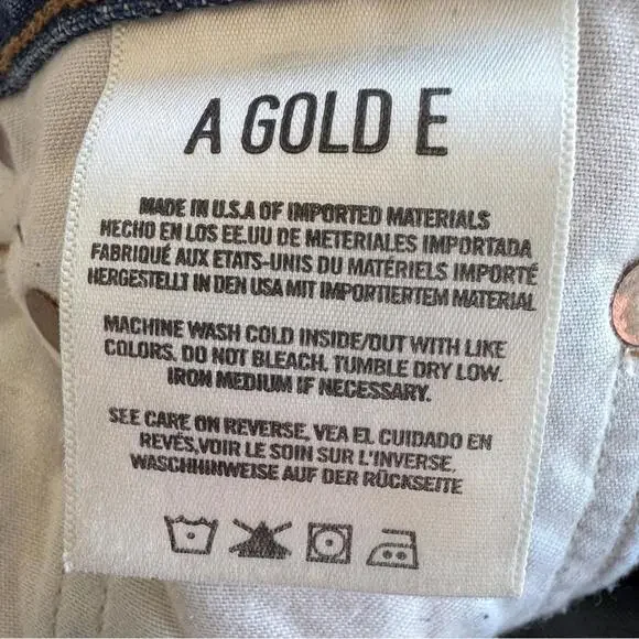 Agolde Riley Hi Rise Straight Crop - Picture 13 of 13